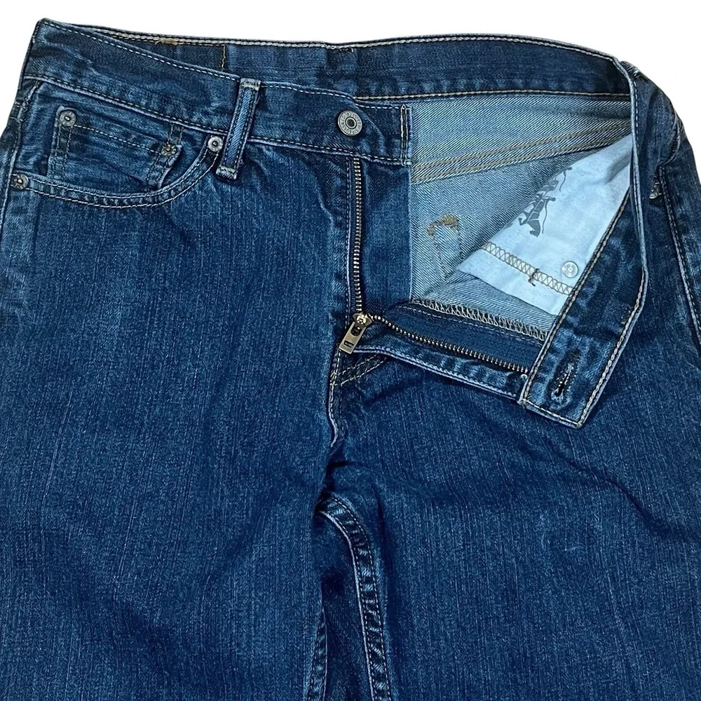 Levis 514 Regular Straight Jeans Mens 30x32 (Fits 30x31) 100% Cotton Denim